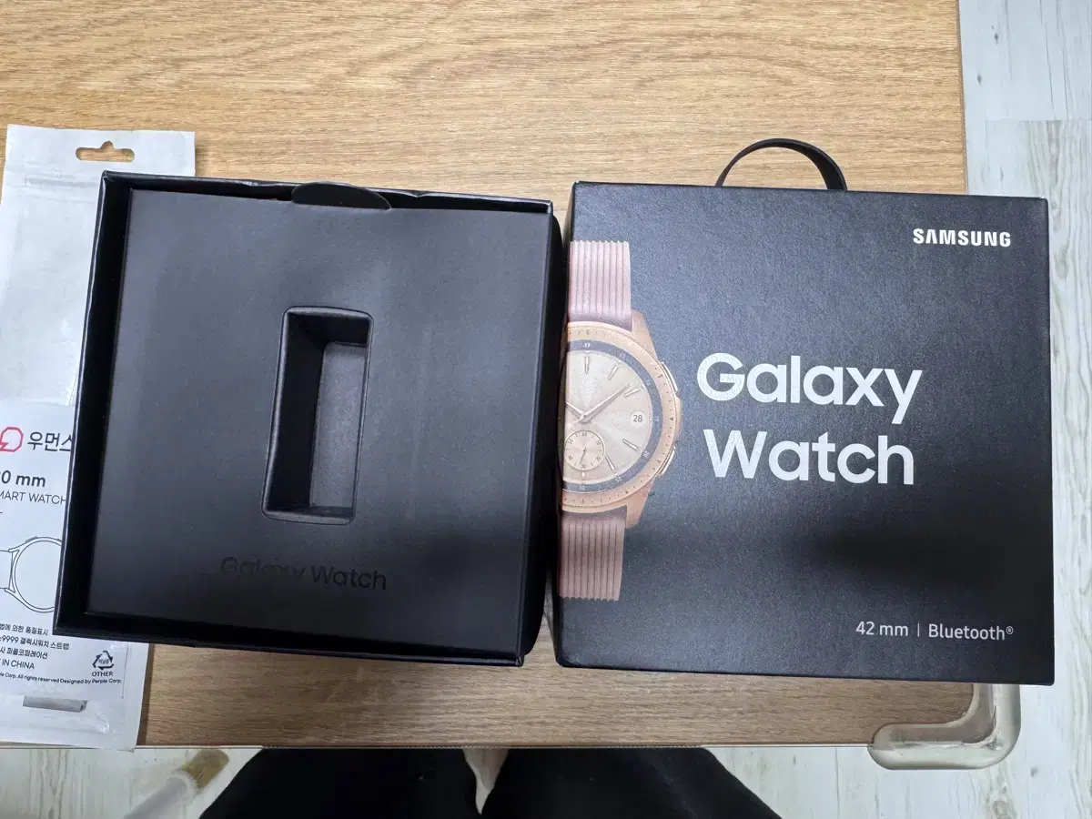 삼성전자 갤럭시 스마트 워치 42mm WIFI 모델 SM-R810  로즈